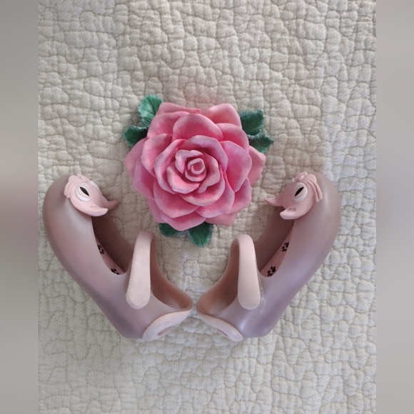 Mini Melissa Pink Kids Shoes - Picture 2 of 14